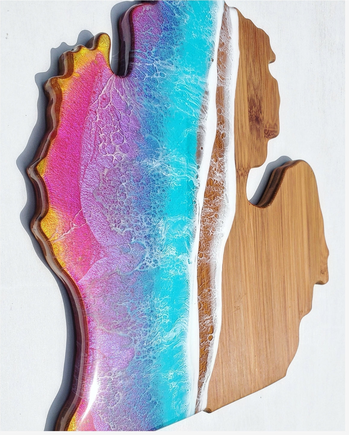 SOLD - Michigan Summer Sunsets Serving Board