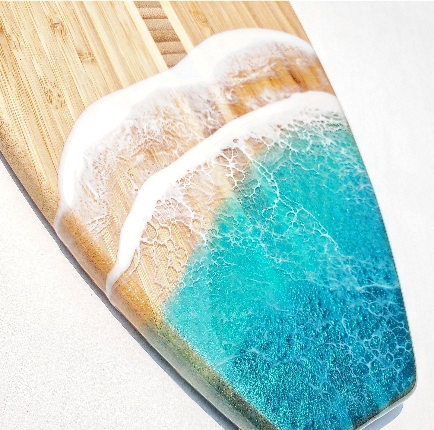 SOLD - Surfs UP! Charcuterie Serving Board