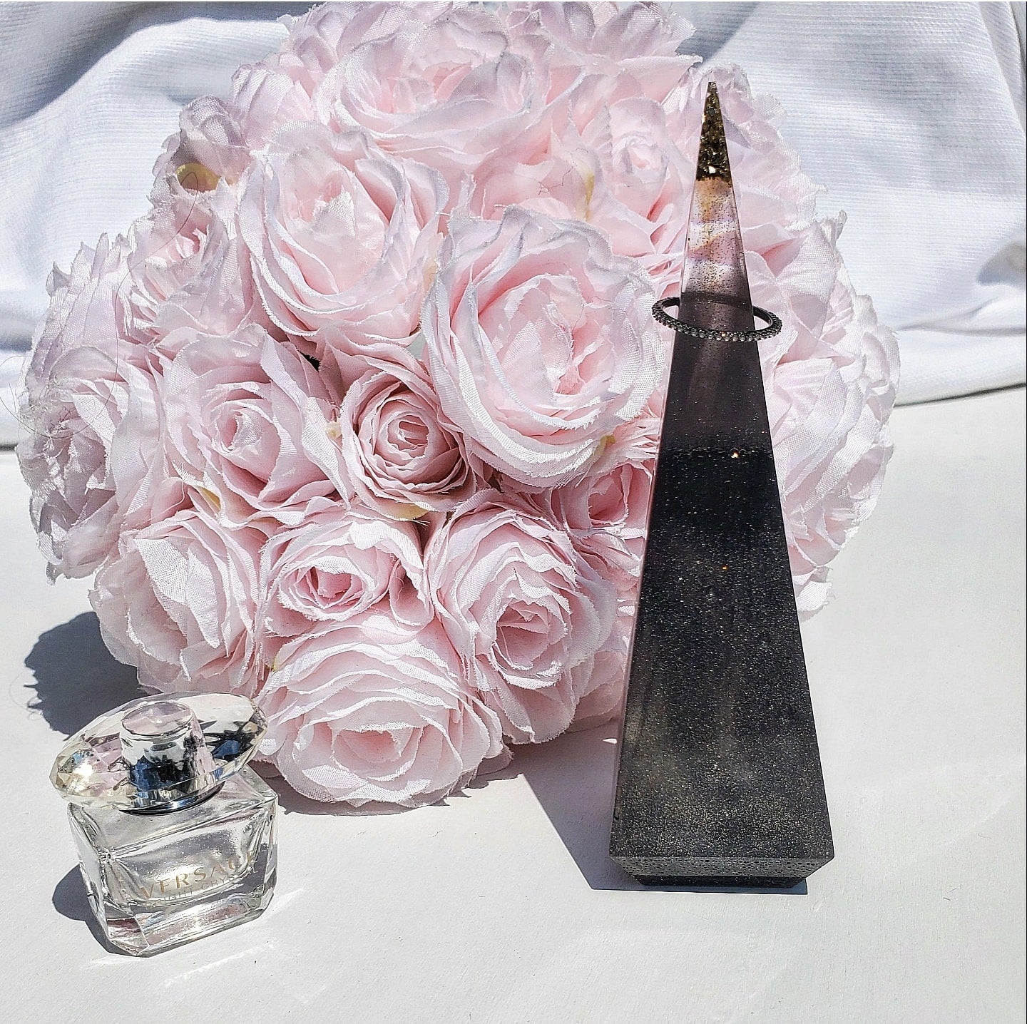 Galaxy Pyramid Ring Holder