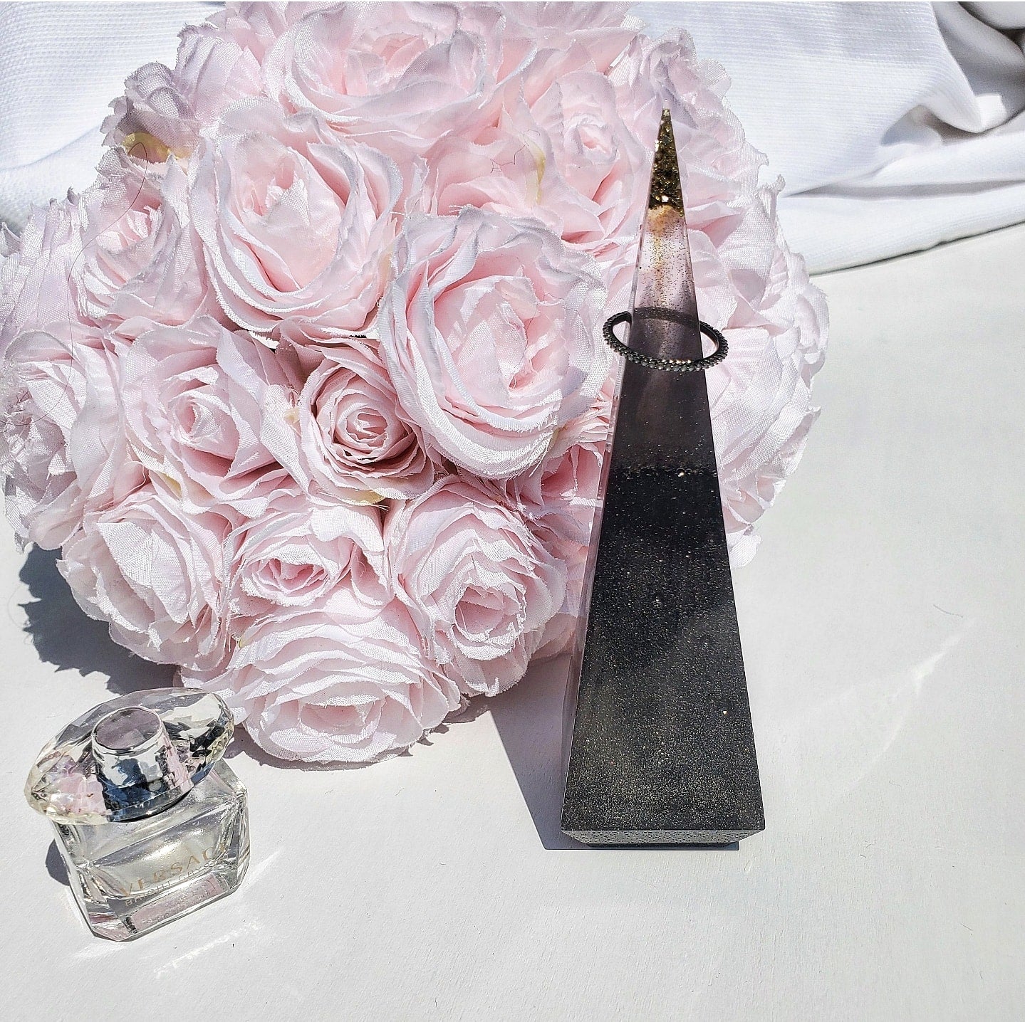 Galaxy Pyramid Ring Holder