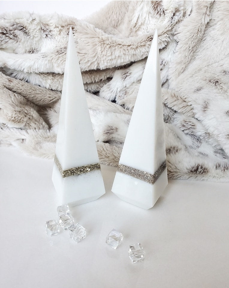 Pearlized White Ring Holder