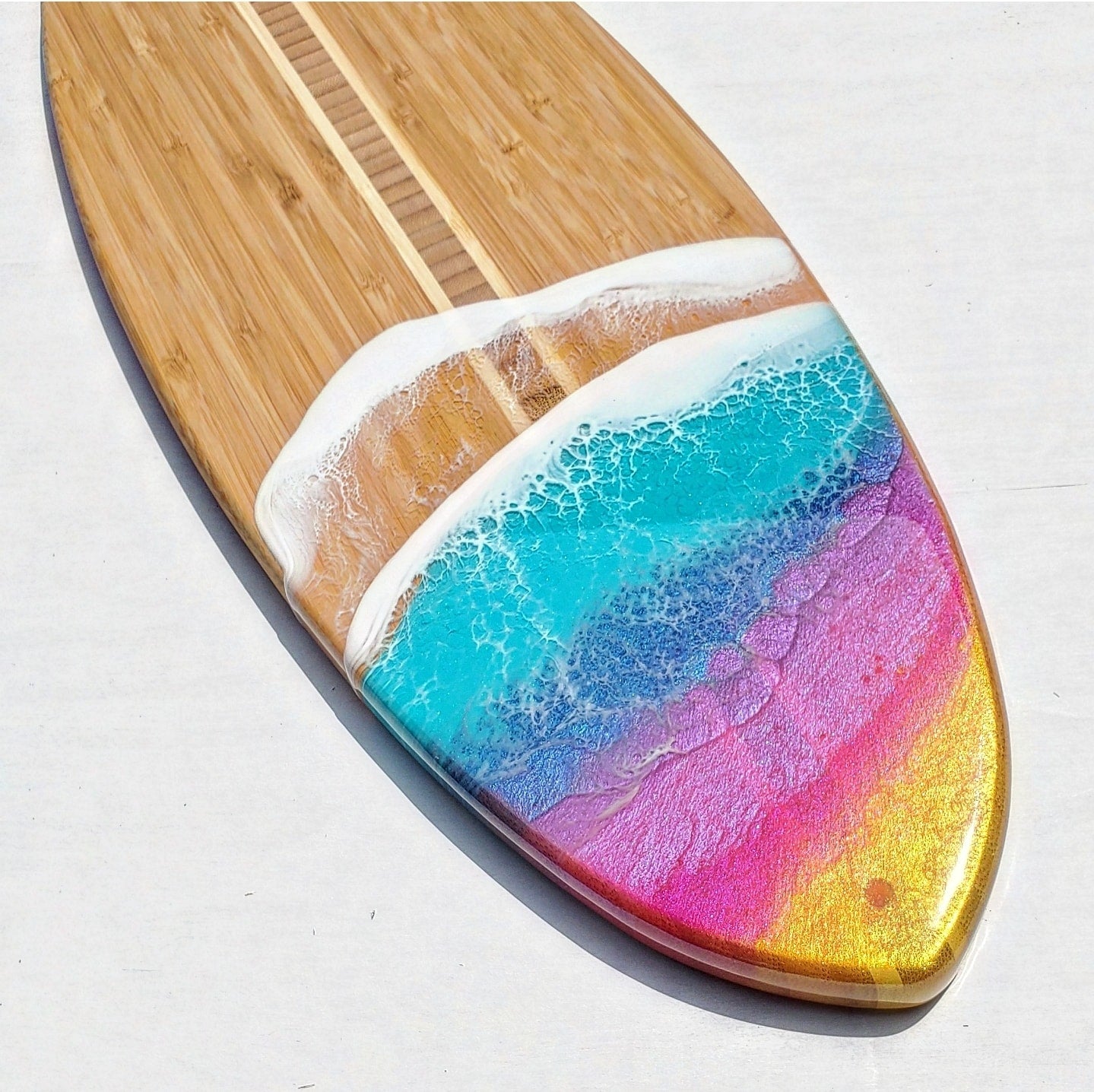 Ocean Sunsets Serving Board