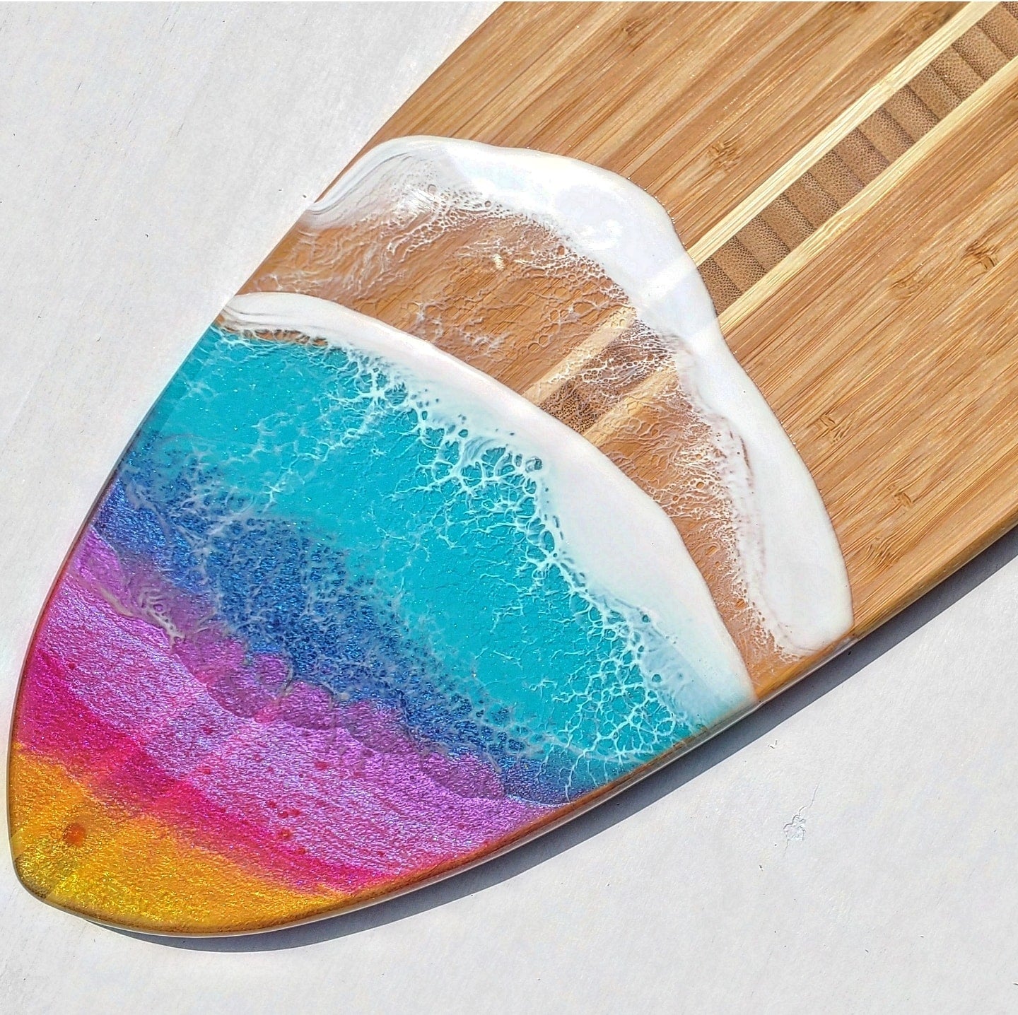 Ocean Sunsets Serving Board