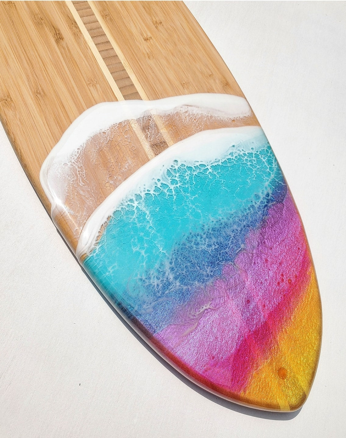 Ocean Sunsets Serving Board