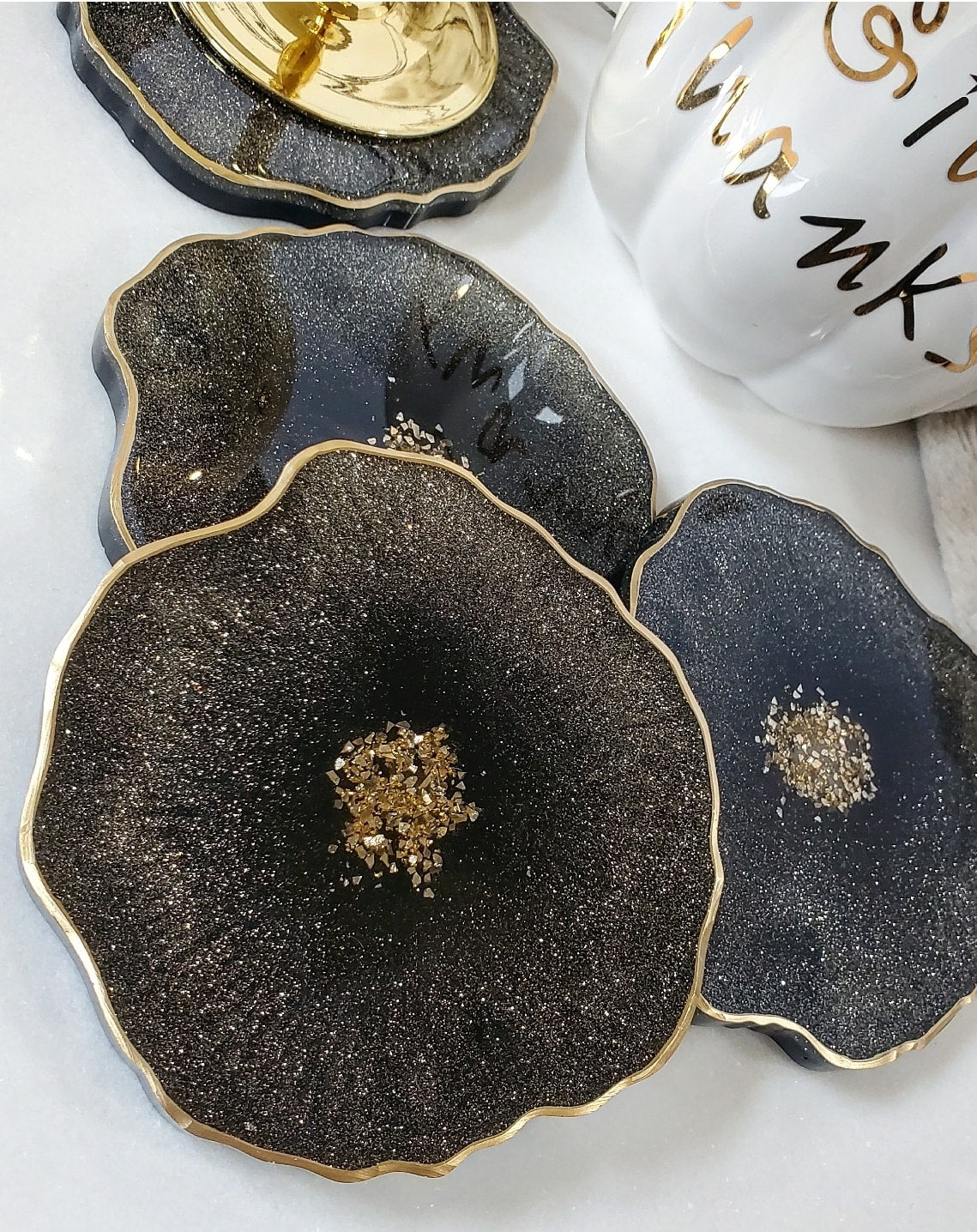 Sexy Little Things - Black Onyx Coasters